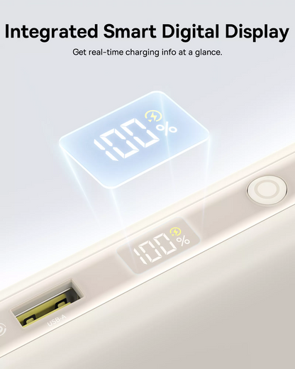 Eksterni punjač Baseus EnerFill FC41, 20000mAh, 100W, QC + PD, 1 x USB-A - 3 x USB-C, Bela E0028N04