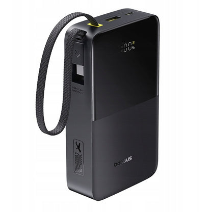 Spoljna baterija Baseus EnerFill Bipow2 Pro, 20000mAh, 22.5W, QC + PD, 1 x USB-A - 2 x USB-C, Crna E0027701