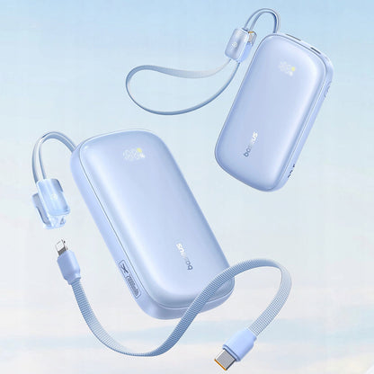 Spoljna baterija Baseus EnerFill FC21 Qpow 3 Ultra, 10000mAh, 22.5W, QC + PD, 1 x USB-A - 1 x USB-C, Plava E0027L03