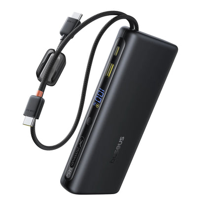 Eksterni punjač Baseus EnerFill FC41, 25000mAh, 145W, QC + PD, 1 x USB-A - 3 x USB-C, Crna E0028H03
