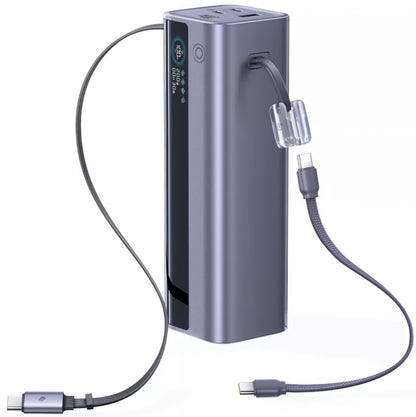 Eksterna baterija Baseus EnerGeek GR11, 25000mAh, 200W, QC + PD, 1 x USB-A - 3 x USB-C, Siva E0028Q00