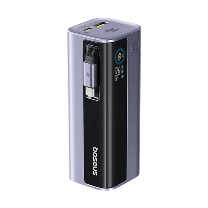 Spoljna baterija Baseus EnerGeek GR11, 10000mAh, 100W, QC + PD, 1 x USB-A - 2 x USB-C, Siva E0027A01