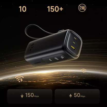 Eksterna baterija Baseus EnerGeek GX11, 20000mAh, 67W, QC + PD, 1 x USB-A - 2 x USB-C, Crna E0025701