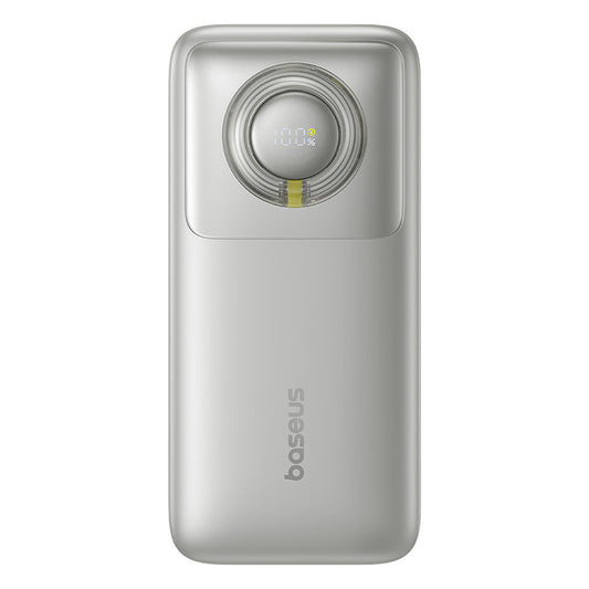 Spoljna baterija Baseus Free2Pull, 20000mAh, 65W, PD, 2 x USB-C, Siva P10073700843-00