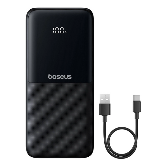 Spoljna baterija Baseus Lipow, 10000mAh, 22.5W, QC + PD, 1 x Lightning - 1 x USB-A - 2 x USB-C, Crna P10079101123-00