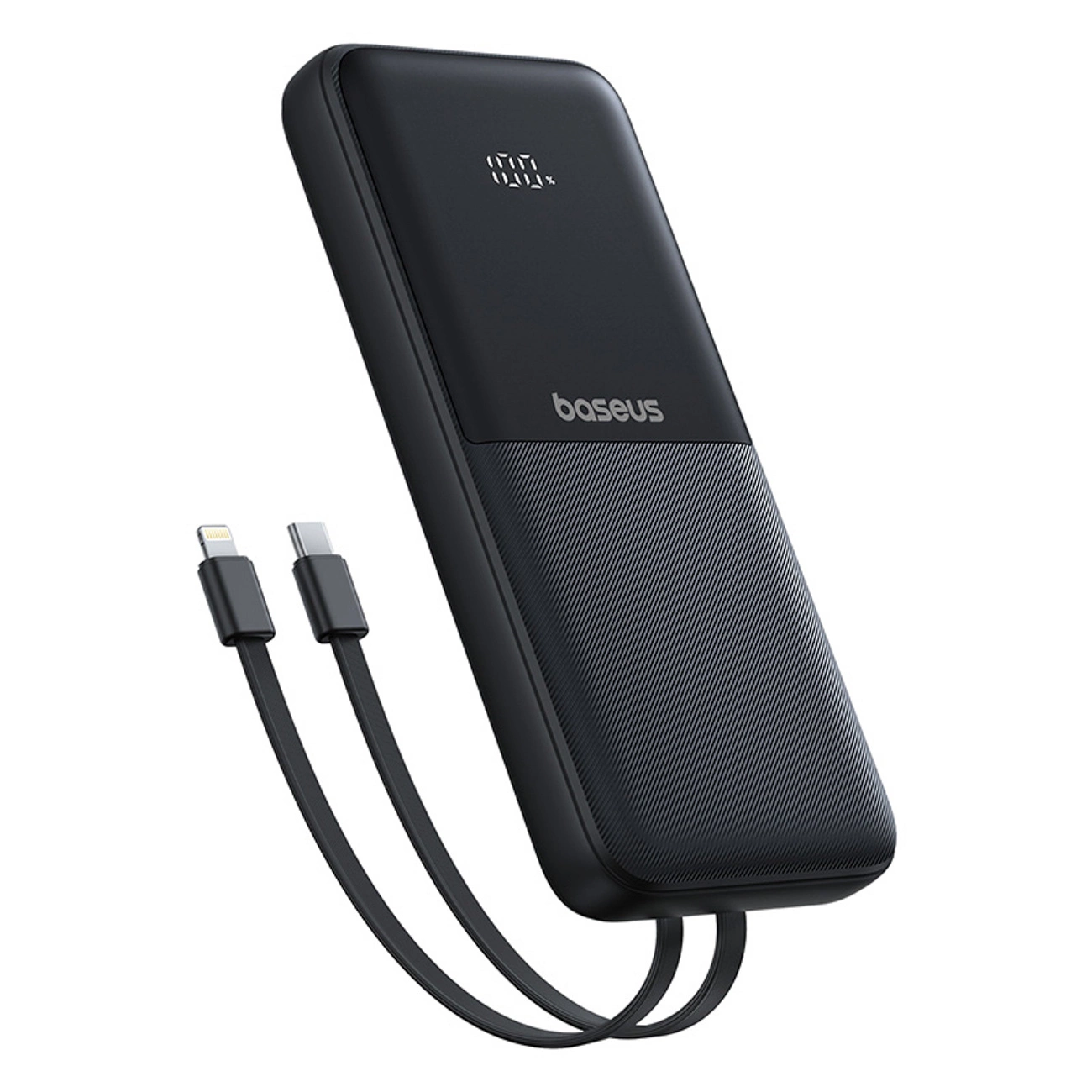 Spoljna baterija Baseus Lipow, 10000mAh, 22.5W, QC + PD, 1 x Lightning - 1 x USB-A - 2 x USB-C, Crna P10079101123-00