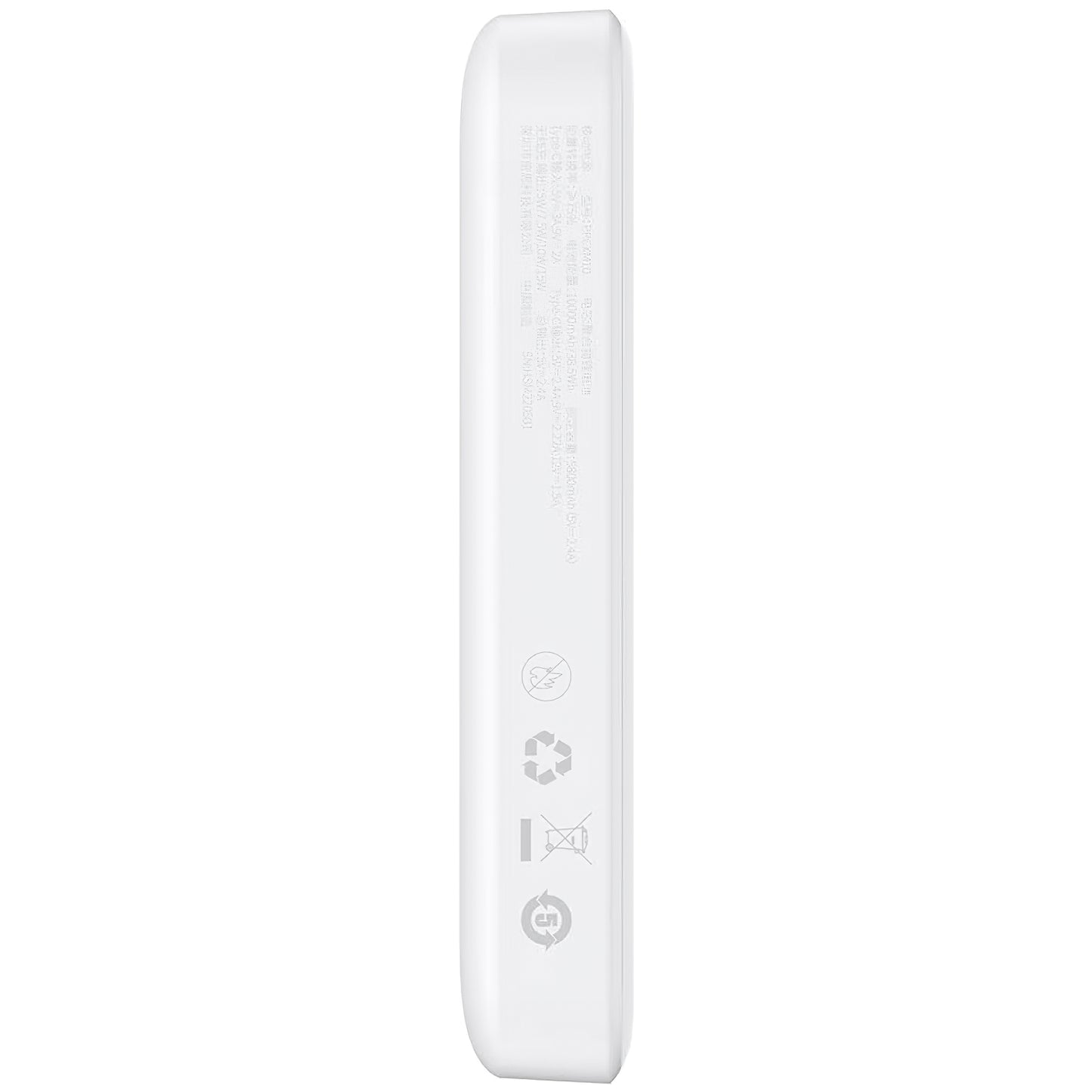 Spoljna baterija Baseus Magnetic Mini, 10000mAh, 20W, PD + FQI, 1 x USB-C, Bela P10059001223-00