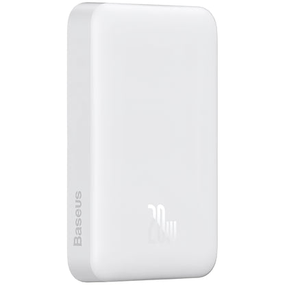 Spoljna baterija Baseus Magnetic Mini, 10000mAh, 20W, PD + FQI, 1 x USB-C, Bela P10059001223-00
