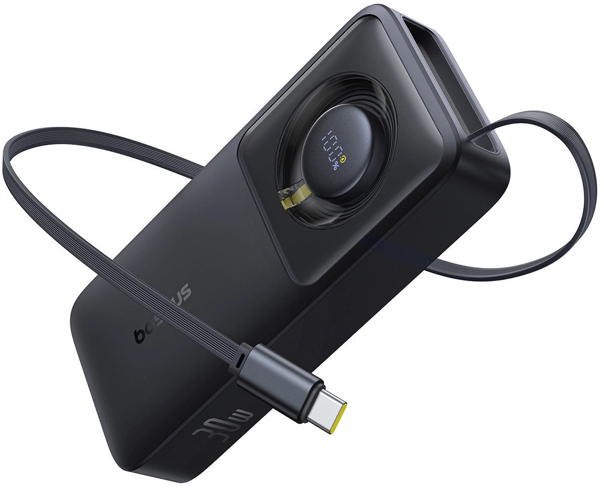 Spoljna baterija Baseus OS Free2Pull, 10000mAh, 30W, PD, 2 x USB-C, Crna P10073701123-00