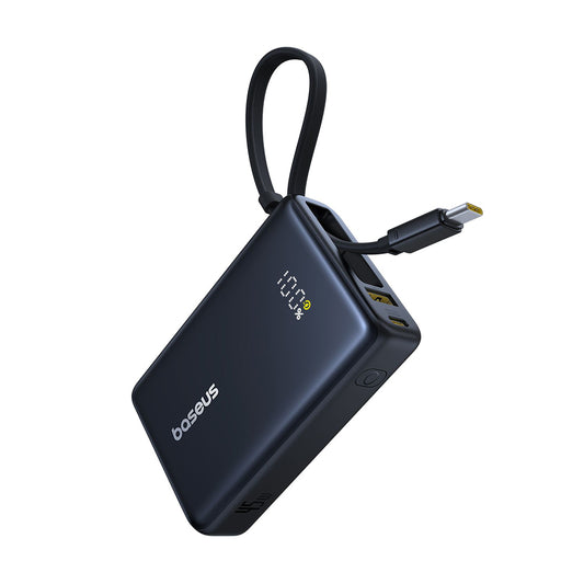 Spoljna baterija Baseus PicoGo, 10000mAh, 45W, QC + PD, 1 x USB-A - 2 x USB-C, Crna P10076803123-00
