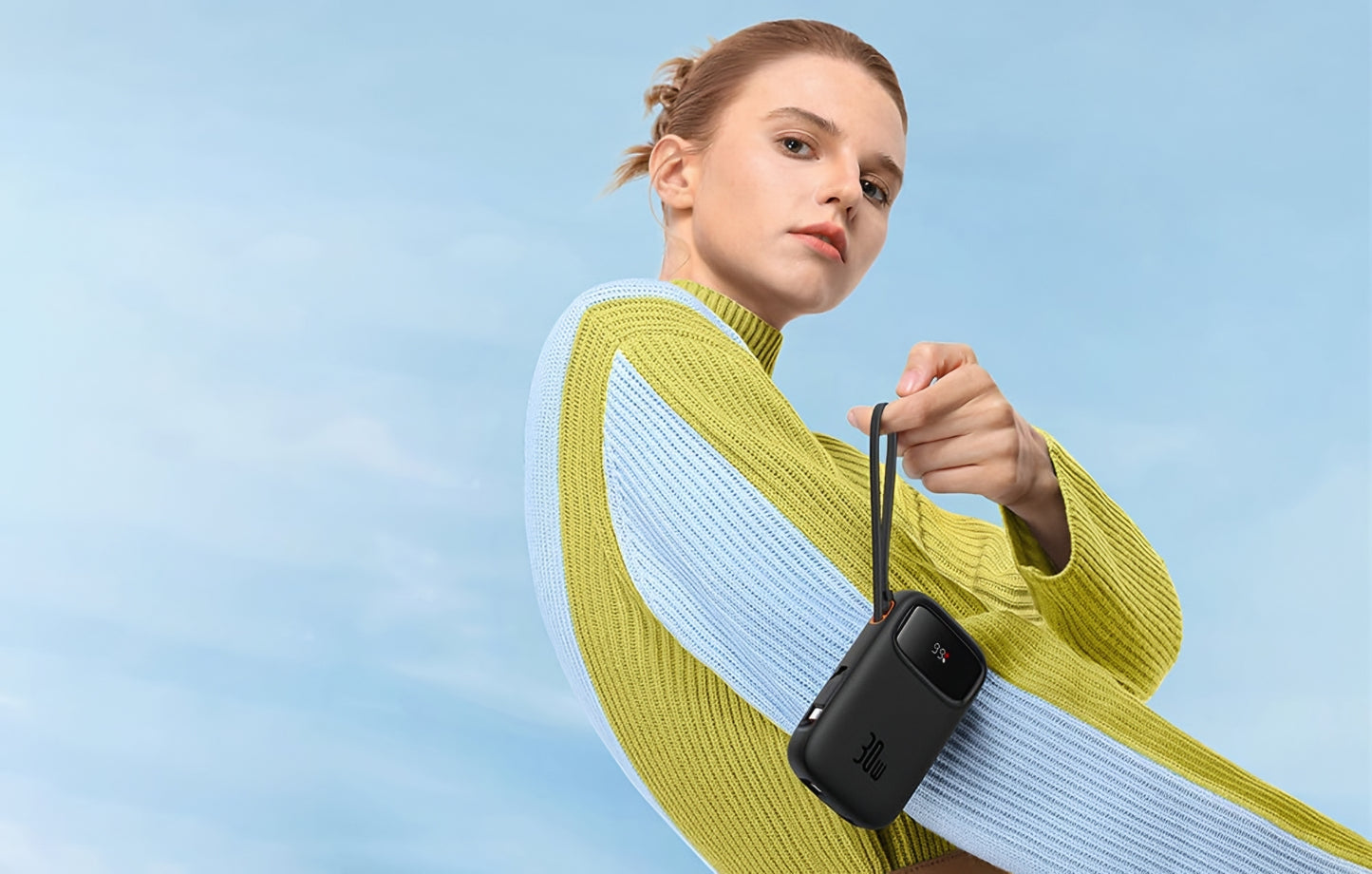 Eksterna baterija Baseus Qpow2, 20000mAh, 30W, QC + PD, 1 x USB-A - 3 x USB-C, Crna P10055009113-00