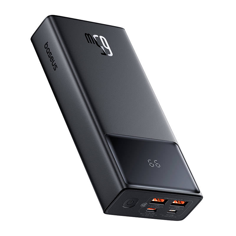 Spoljna baterija Baseus Star Lord, 20000mAh, 65W, QC + PD, 1 x USB-C - 2 x USB-A, Crna P10022906113-00