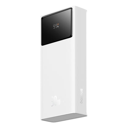Eksterna baterija Baseus Star Lord, 20000mAh, 30W, QC + PD, 1 x USB-C - 2 x USB-A, Bela P10022904213-00