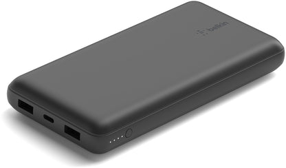 Eksterna baterija Belkin BoostCharge Pro, 20000mAh, 15W, 1 x USB-C - 2 x USB-A, Crna BPB012btBK