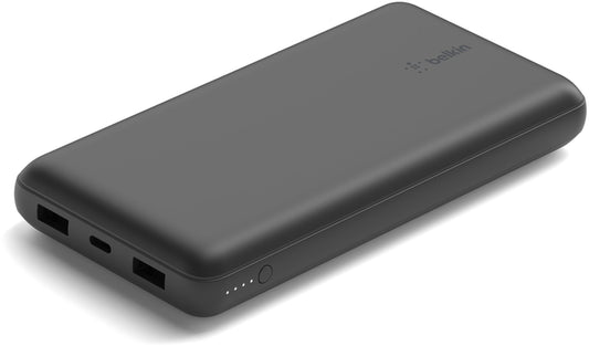 Eksterna baterija Belkin BoostCharge Pro, 20000mAh, 15W, 1 x USB-C - 2 x USB-A, Crna BPB012btBK