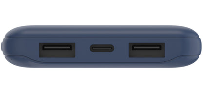 Eksterni punjač Belkin BoostCharge, 10000mAh, 15W, 1 x USB-C - 2 x USB-A, Tamnoplava BPB011btBL