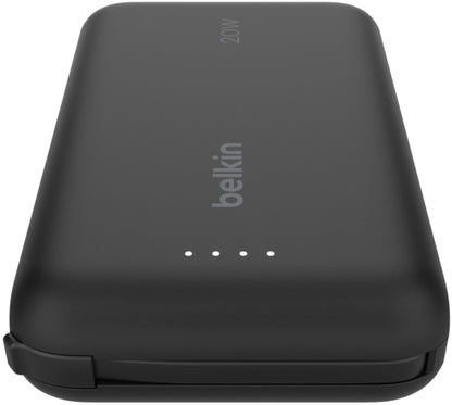 Eksterna baterija Belkin BoostCharge, 10000mAh, 20W, PD, 2 x USB-C, Crna BPB021hqBK