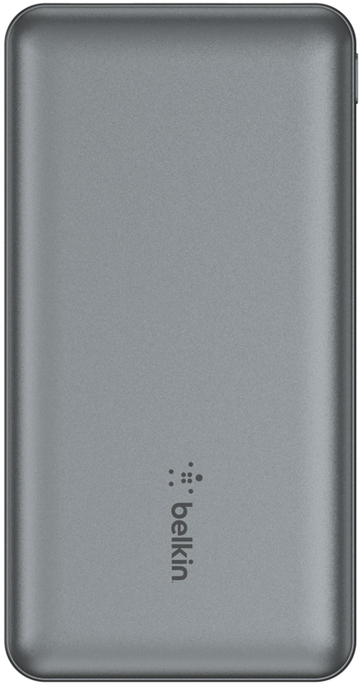 Eksterna baterija Belkin BoostCharge, 10000mAh, 15W, 1 x USB-C - 2 x USB-A, Siva BPB011btGY