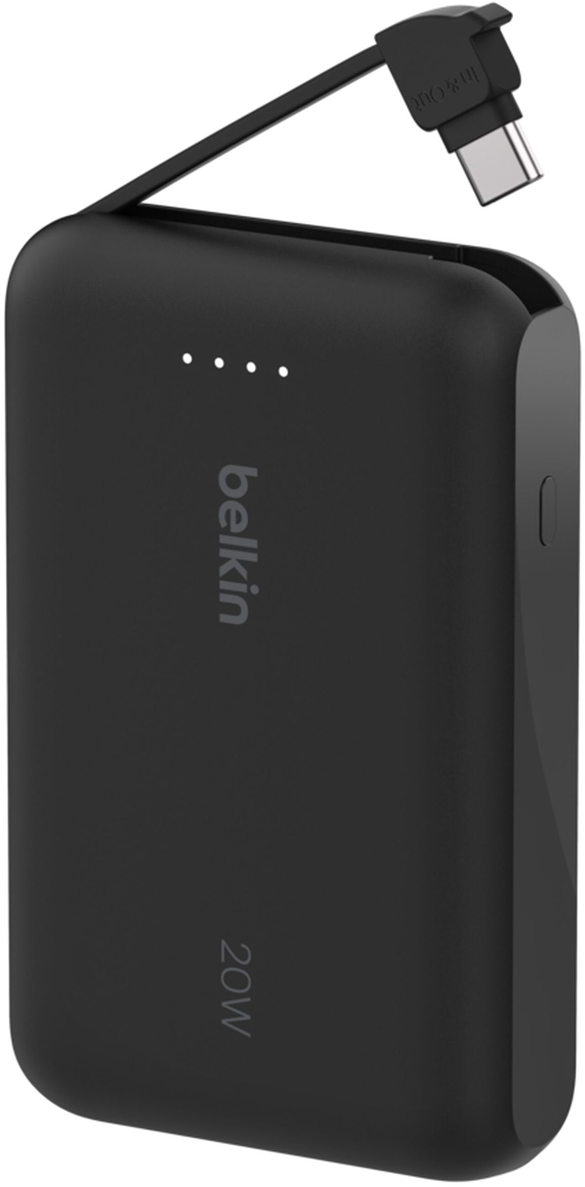 Eksterna baterija Belkin BoostCharge, 10000mAh, 20W, PD, 2 x USB-C, Crna BPB021hqBK