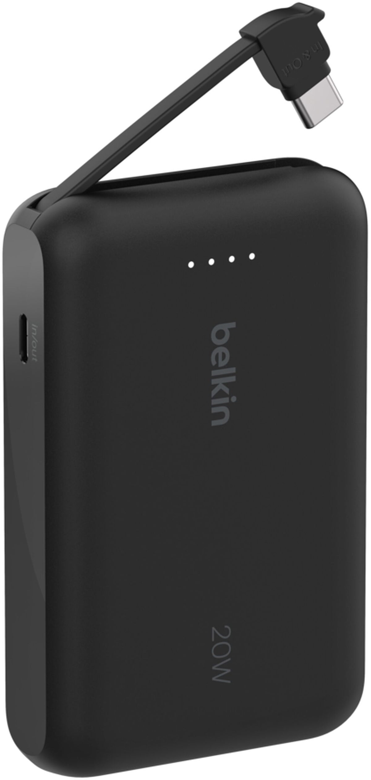Eksterna baterija Belkin BoostCharge, 10000mAh, 20W, PD, 2 x USB-C, Crna BPB021hqBK