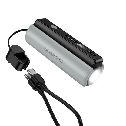 Eksterna baterija Borofone BJ87 Star, 5000mAh, 10W, 1 x USB-C, Siva