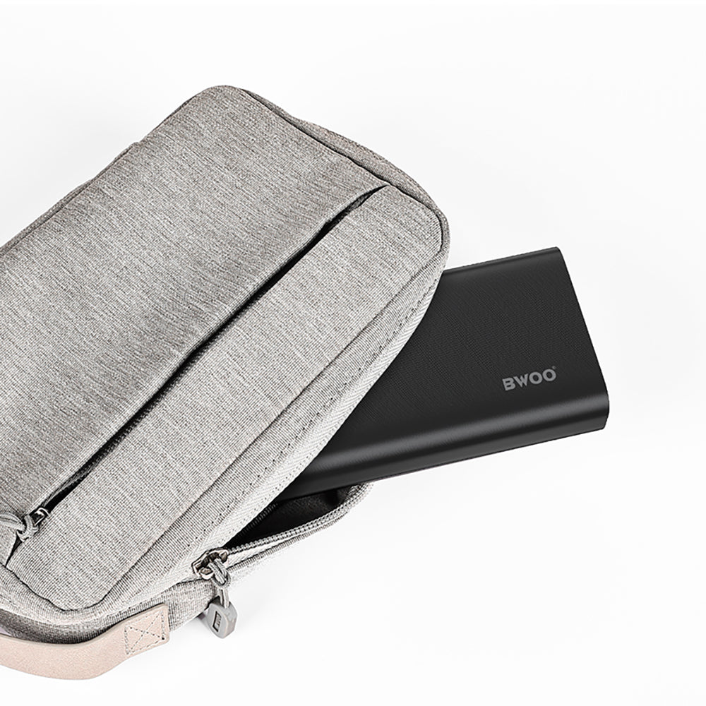 Spoljna baterija BWOO BO-P44, 20000mAh, 22.5W, QC + PD, 1 x USB-C - 2 x USB-A, Crna