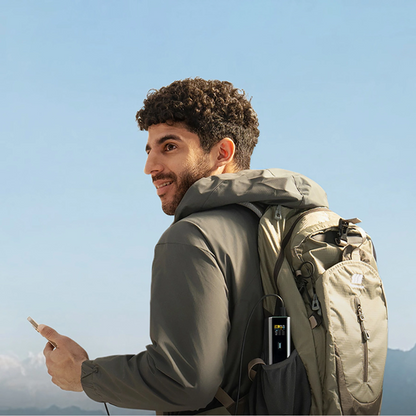 Eksterna baterija Cuktech, 20000mAh, 210W, QC + PD, 1 x USB-A - 2 x USB-C, Siva CKPB200UGLGR