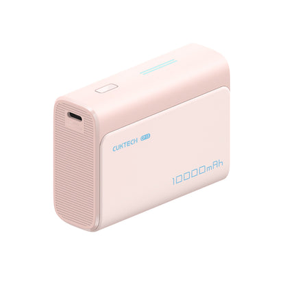 Eksterna baterija Cuktech CP13, 10000mAh, 30W, QC + PD, 1 x USB-A - 1 x USB-C, Roze CUK0PB100DPK