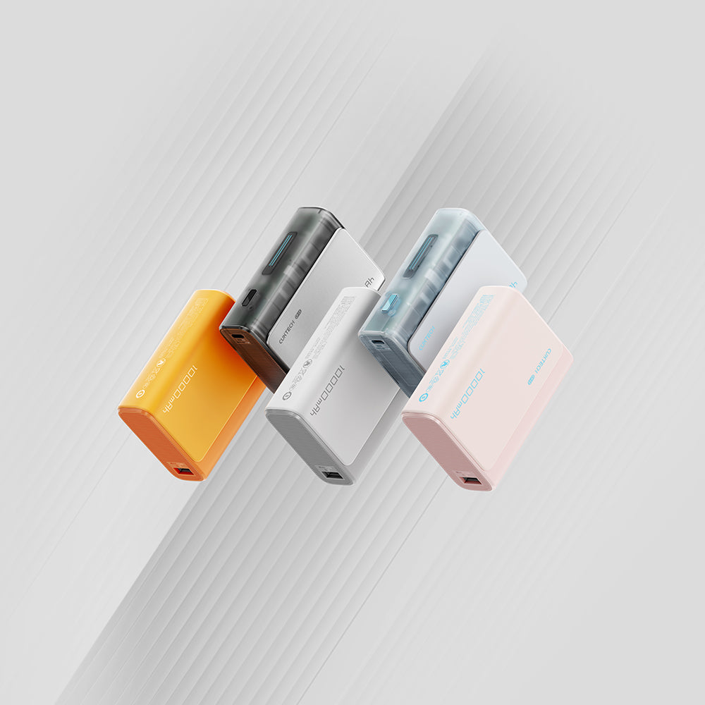Eksterna baterija Cuktech CP13, 10000mAh, 30W, QC + PD, 1 x USB-A - 1 x USB-C, Roze CUK0PB100DPK
