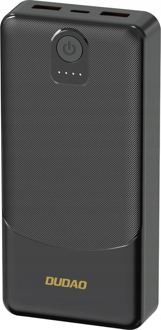 Eksterna baterija Dudao K10Pro, 20000mAh, 12W, 2 x USB-A, Crna