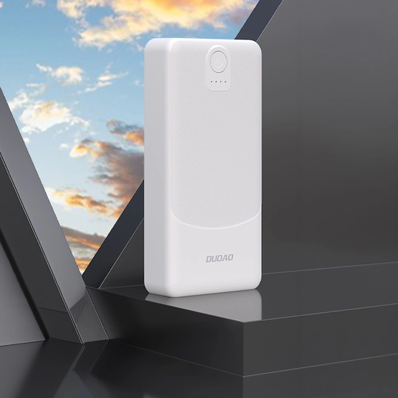 Spoljna baterija Dudao K10Pro, 20000mAh, 12W, 2 x USB-A, Bela