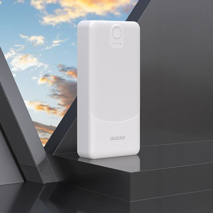 Spoljna baterija Dudao K10Pro, 20000mAh, 12W, 2 x USB-A, Bela