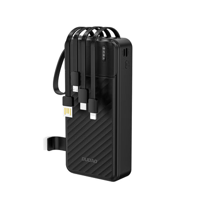 Spoljna baterija Dudao K11 Pro, 20000mAh, 10W, 1 x Lightning - 1 x microUSB - 1 x USB-A - 1 x USB-C, Crna