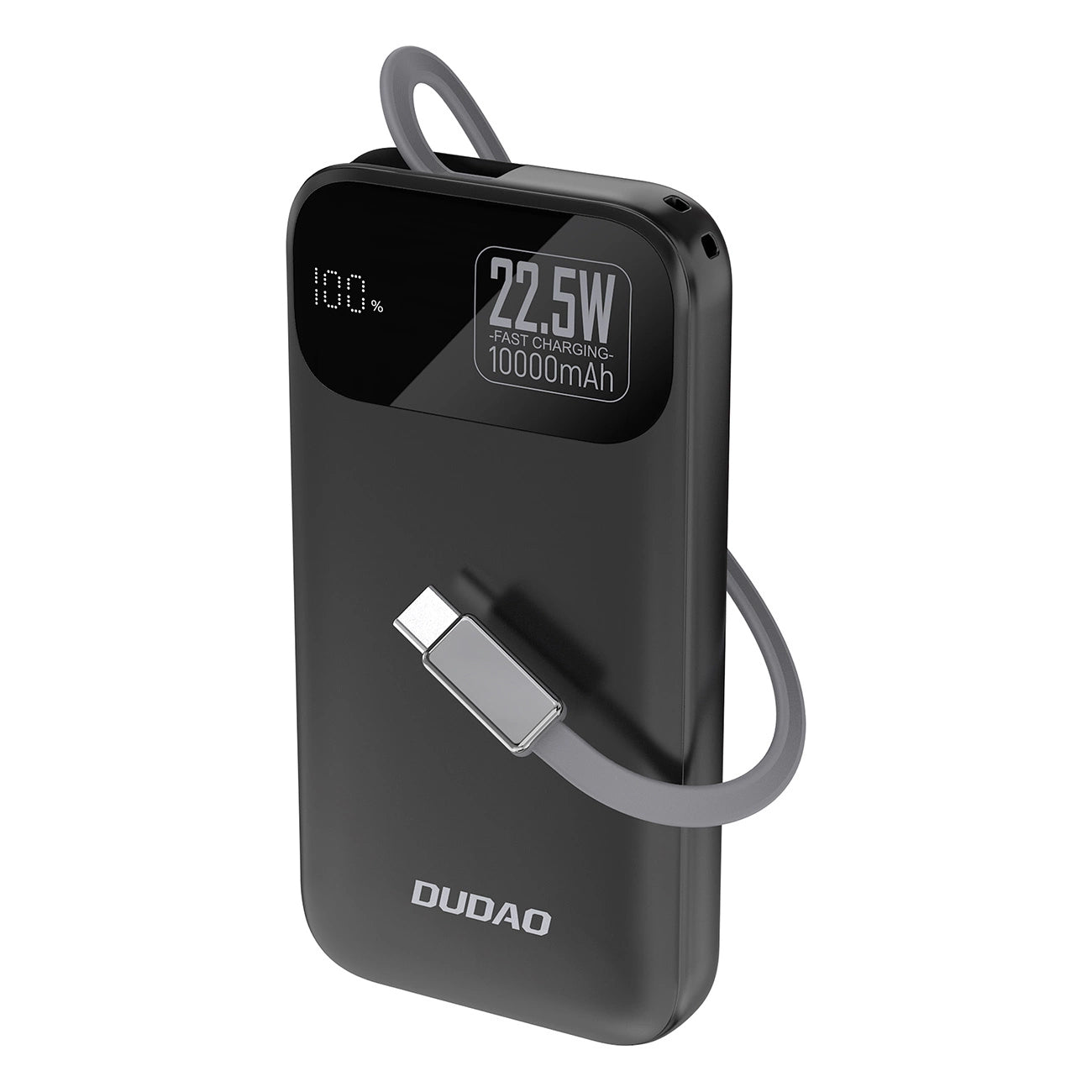 Spoljna baterija Dudao K31, 10000mAh, 22.5W, PD, 2 x USB-C, Crna