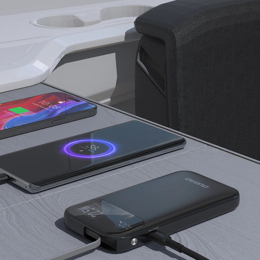 Spoljna baterija Dudao K31, 10000mAh, 22.5W, PD, 2 x USB-C, Crna
