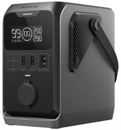 Eksterna baterija EcoFlow Trail 300, 90000mAh, 300W, PD, 1 x Produžetak za upaljač - 2 x USB-A - 2 x USB-C, Crna EF-TRAIL300-N