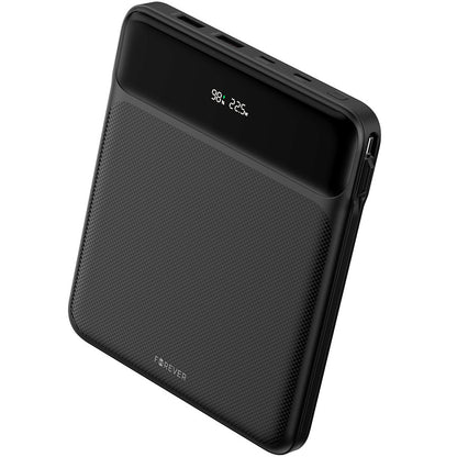 Vanjska baterija Forever TB-200, 20000mAh, 100W, QC + PD, 1 x Lightning - 2 x USB-C - 2 x USB-A, Crna
