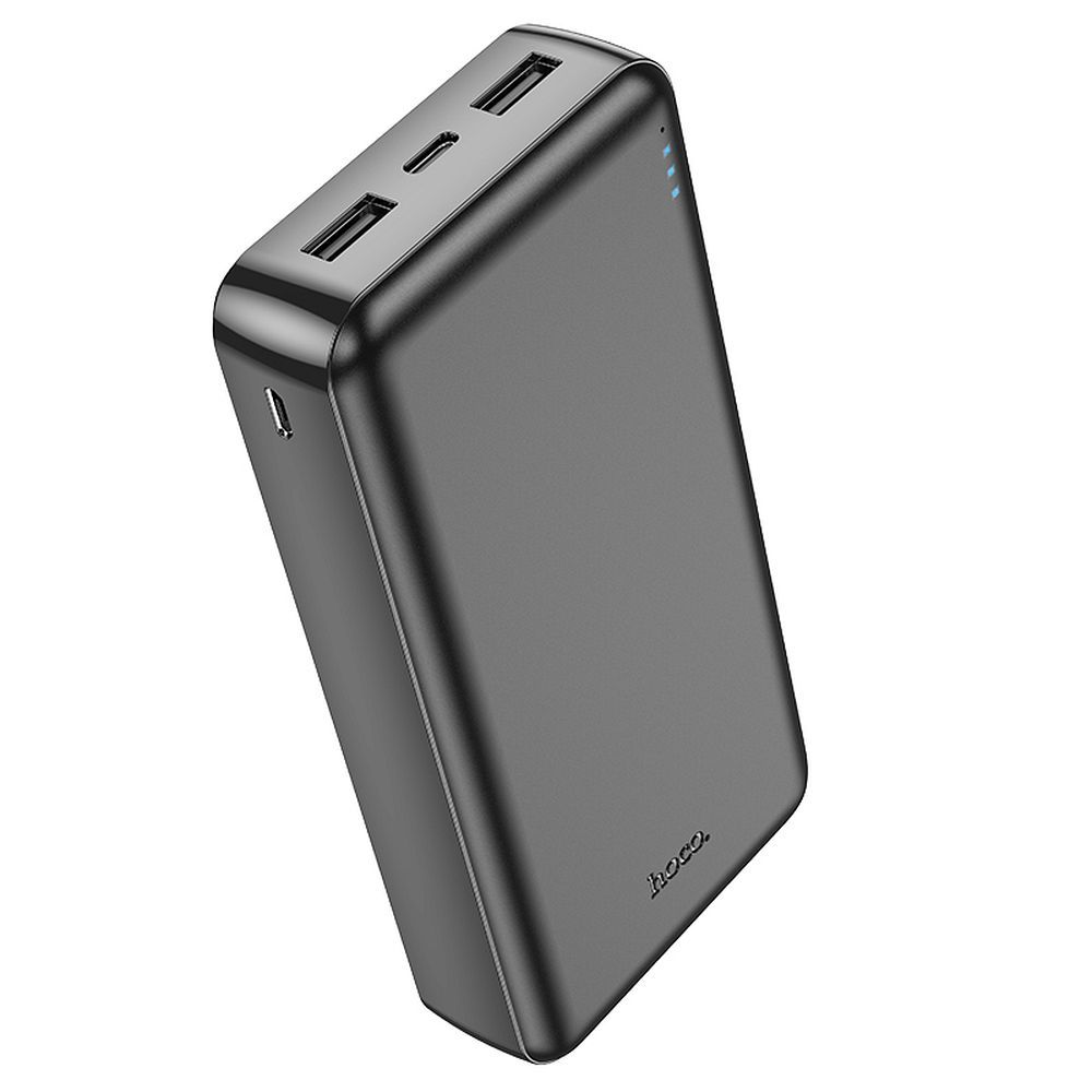 Eksterni punjač HOCO J100A, 20000mAh, 10W, 2 x USB-A, Crna