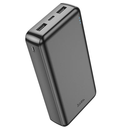 Eksterni punjač HOCO J100A, 20000mAh, 10W, 2 x USB-A, Crna