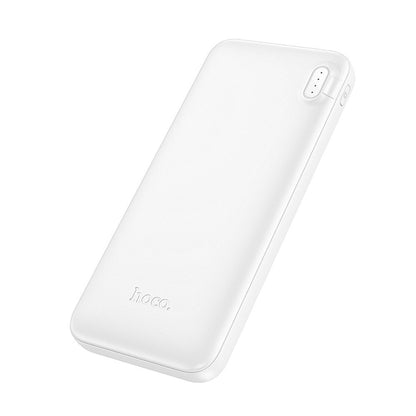 Eksterni punjač HOCO J128, 10000mAh, 10W, 2 x USB-A, Bela