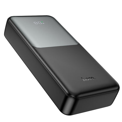 Eksterna baterija HOCO J136A, 20000mAh, 22.5W, QC + PD, 1 x USB-C - 2 x USB-A, Crna