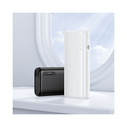 Eksterni punjač HOCO J158A, 10000mAh, 10W, 2 x USB-A, Bela