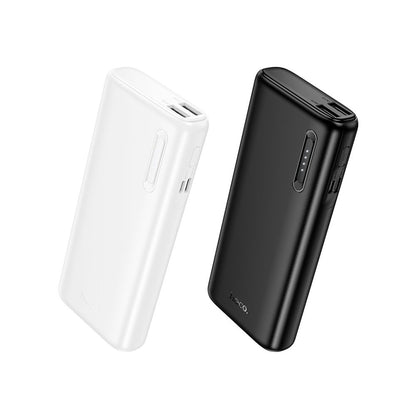 Eksterni punjač HOCO J158A, 10000mAh, 10W, 2 x USB-A, Bela