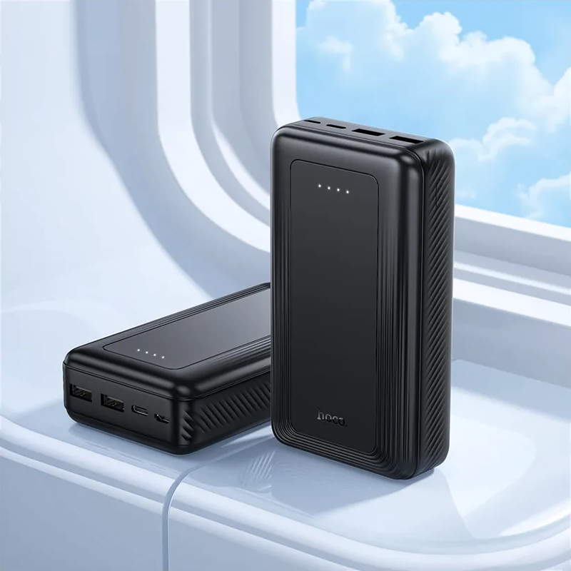 Eksterni punjač HOCO J165A, 20000mAh, 10W, 2 x USB-A, Crna