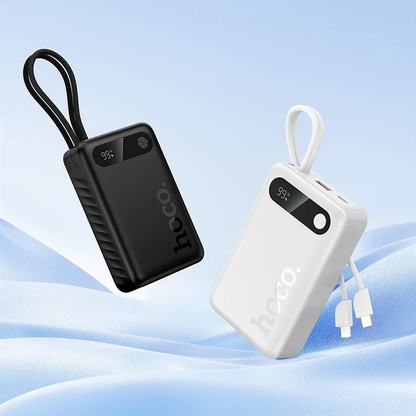 Eksterna baterija HOCO J171A, 20000mAh, 22.5W, QC + PD, 1 x Lightning - 1 x USB-A - 2 x USB-C, Crna