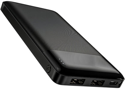 Eksterna baterija HOCO J72, 10000mAh, 10W, 2 x USB-A, Crna