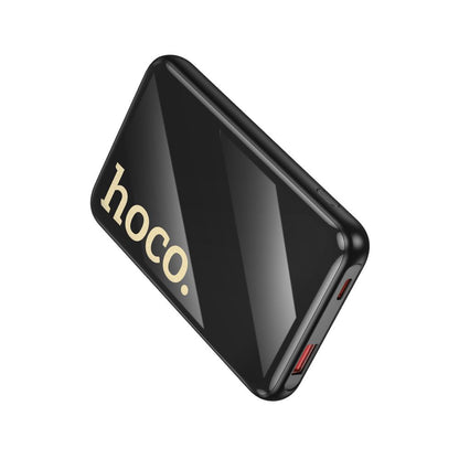 Eksterni punjač HOCO Q37, 10000mAh, 22.5W, QC + PD, 1 x Lightning - 1 x USB-A - 2 x USB-C, Crna
