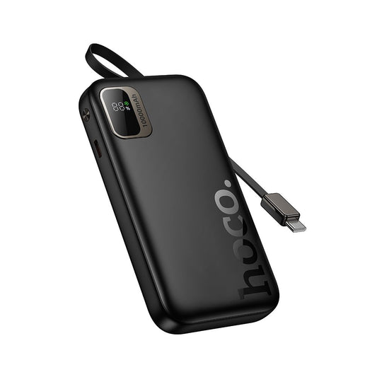 Eksterni punjač HOCO Q51, 10000mAh, 20W, PD, 2 x USB-C, Crna