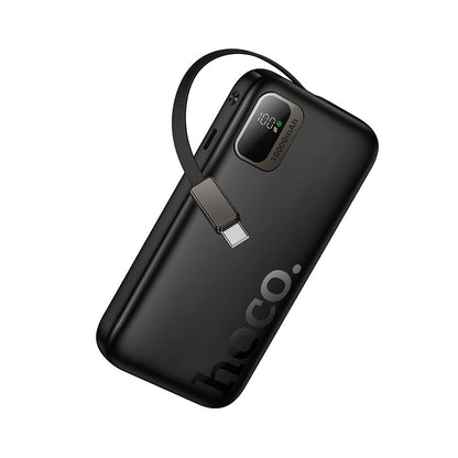 Eksterni punjač HOCO Q51, 10000mAh, 20W, PD, 2 x USB-C, Crna