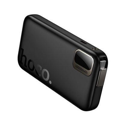 Eksterni punjač HOCO Q51, 10000mAh, 20W, PD, 2 x USB-C, Crna